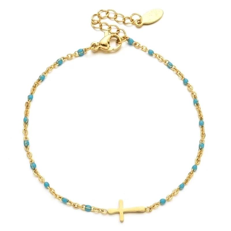 Bracelet "Drita bleu"