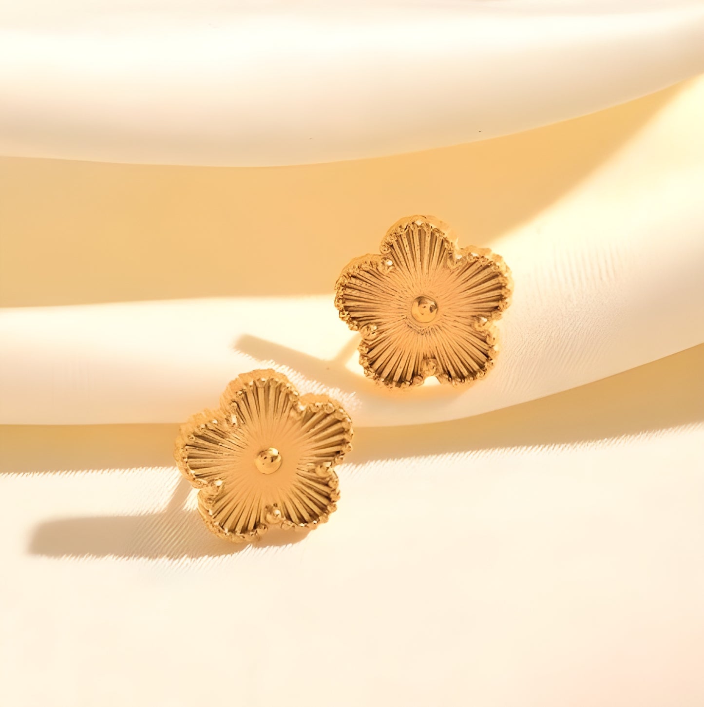 Boucles "Gold Lucky"