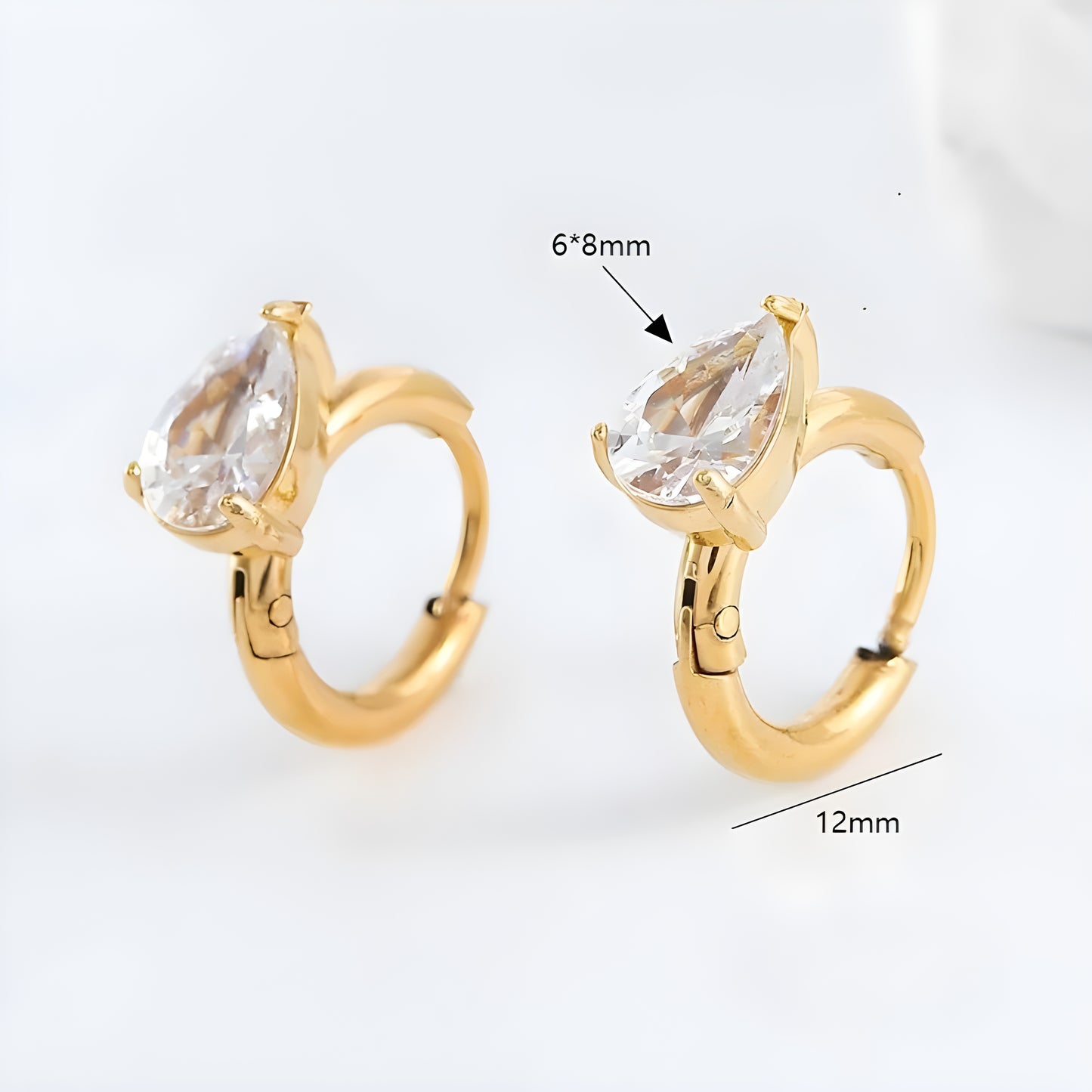 Boucles "Crystalline"