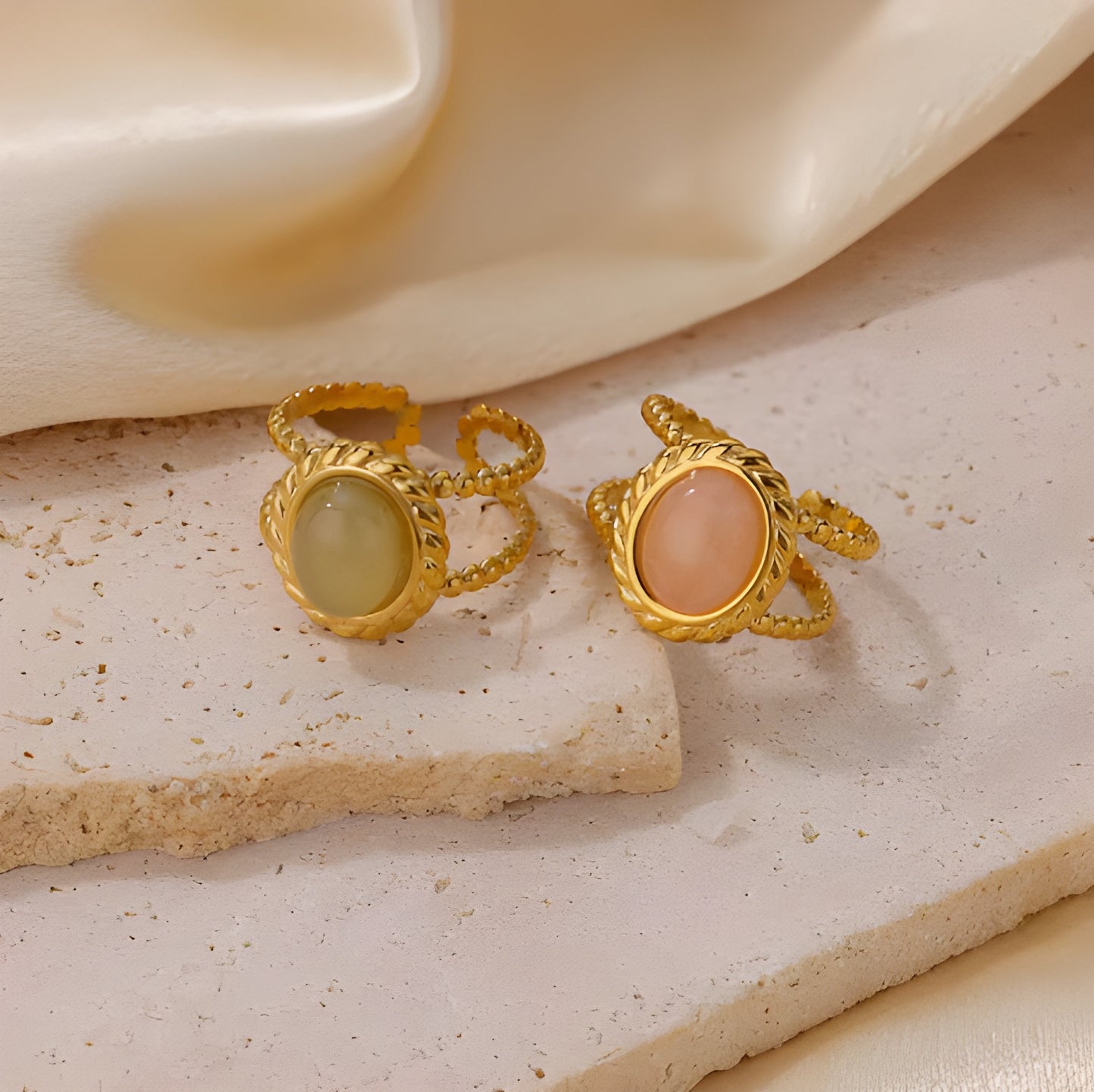 Bague "Pink Célesta"