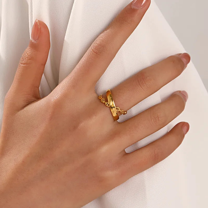 Bague "Lunaria"