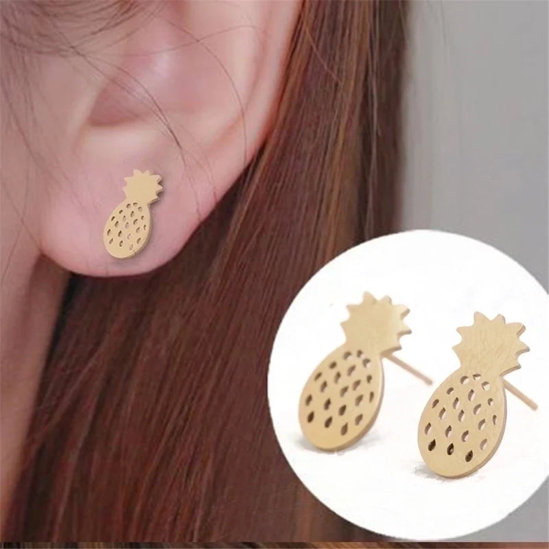 Boucles "Ananas"