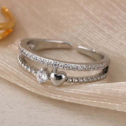 Bague "Renaissance argent"