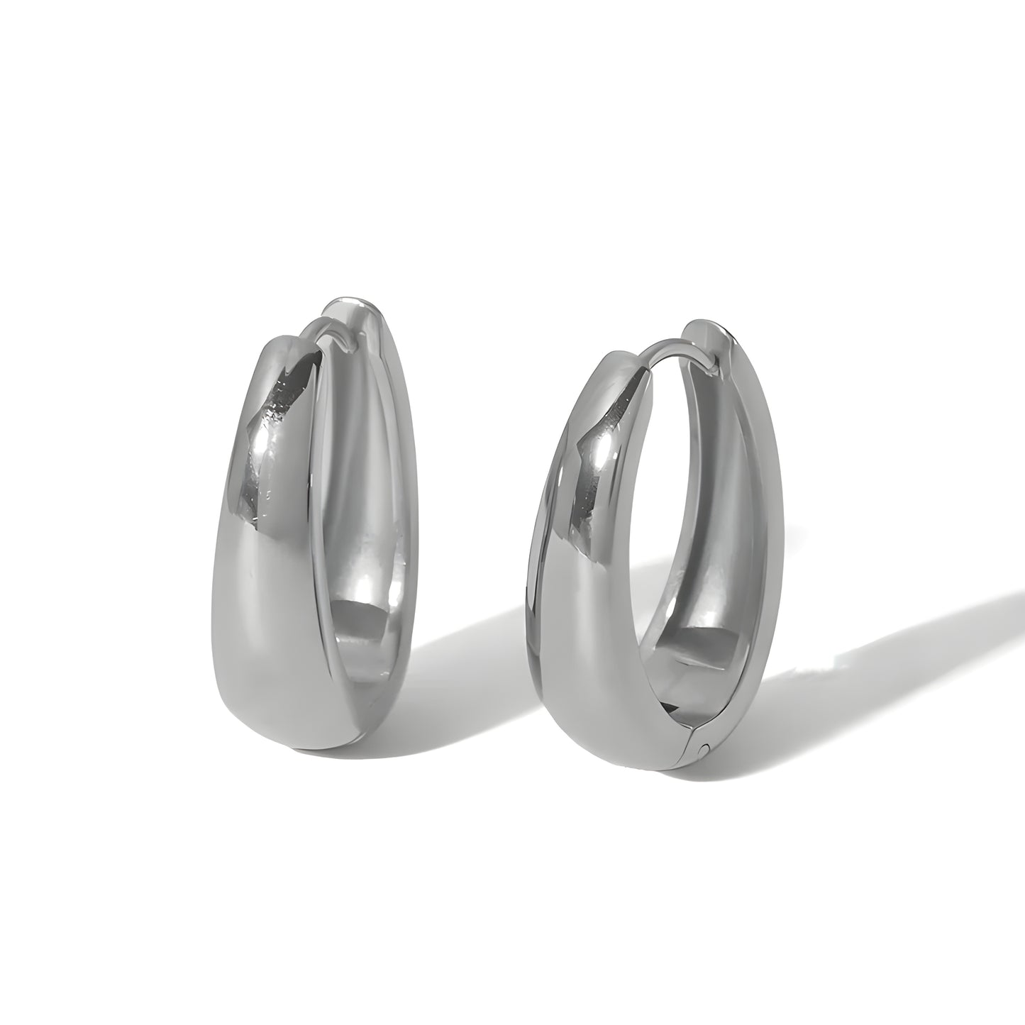 Boucles "Louna argent"