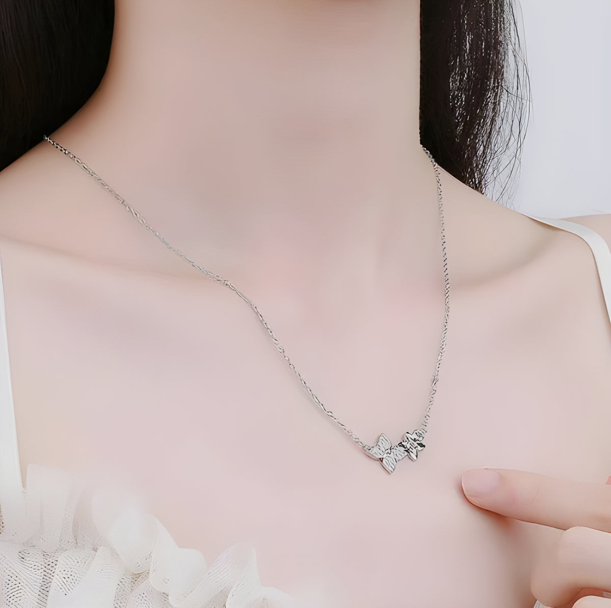 Collier "Dolane argent"