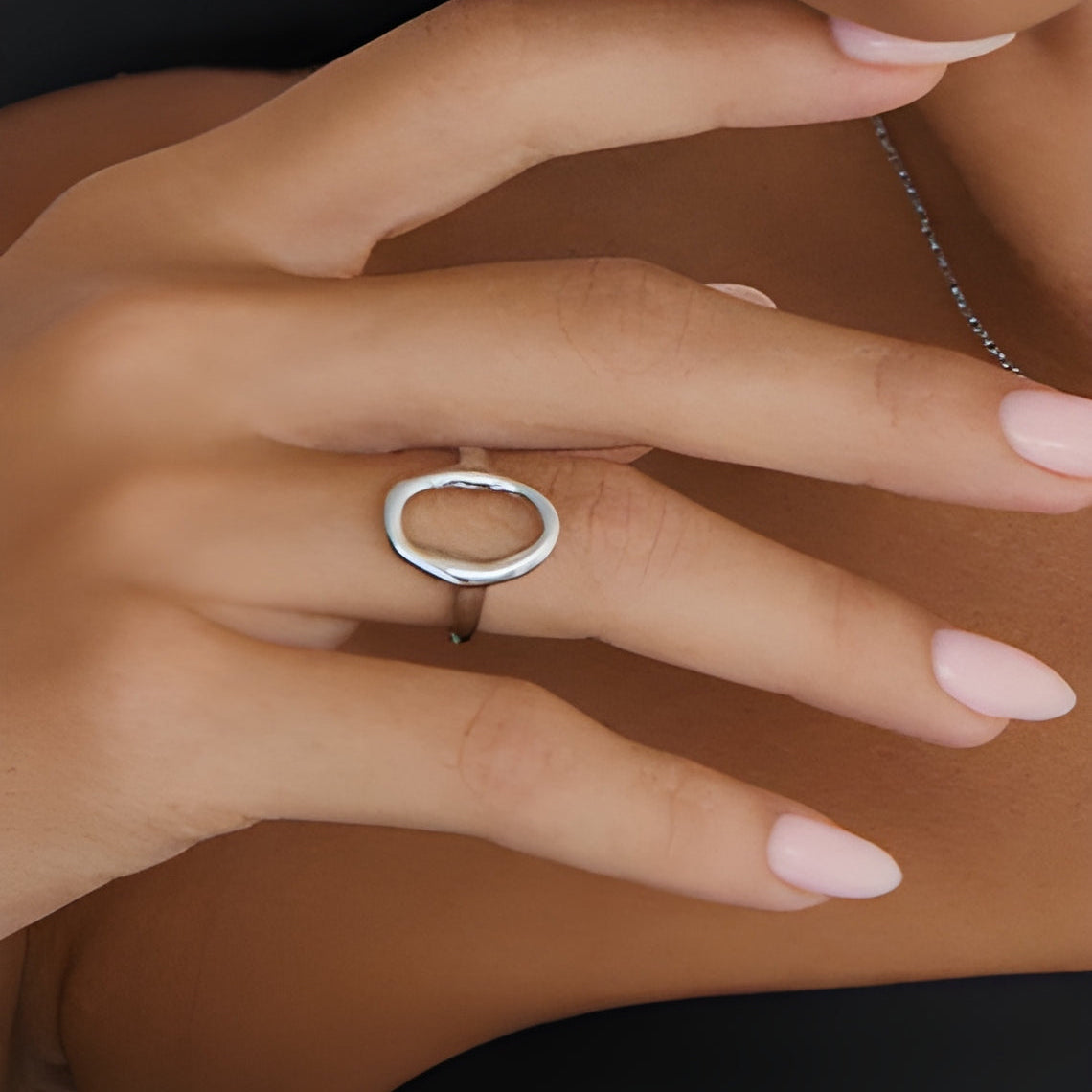 Bague "Clary argent"