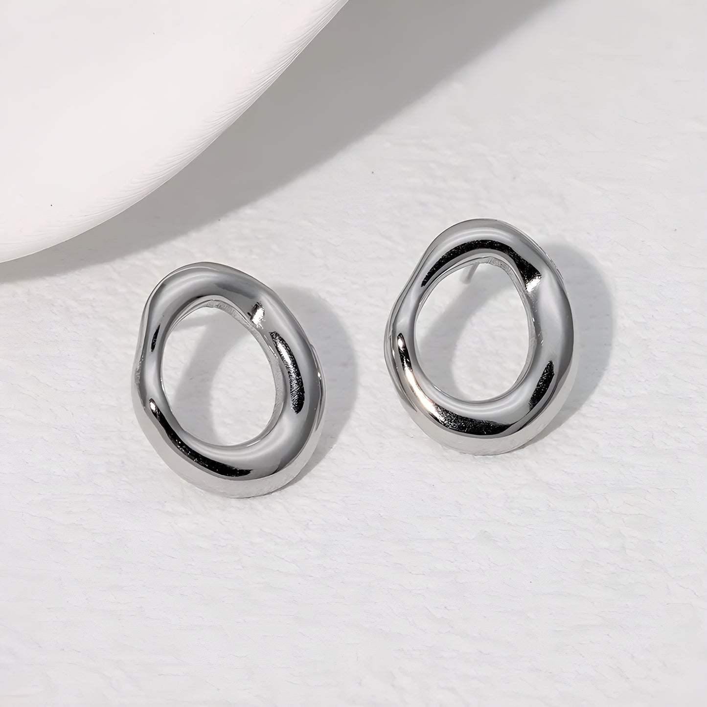 Boucles "Erynn argent"