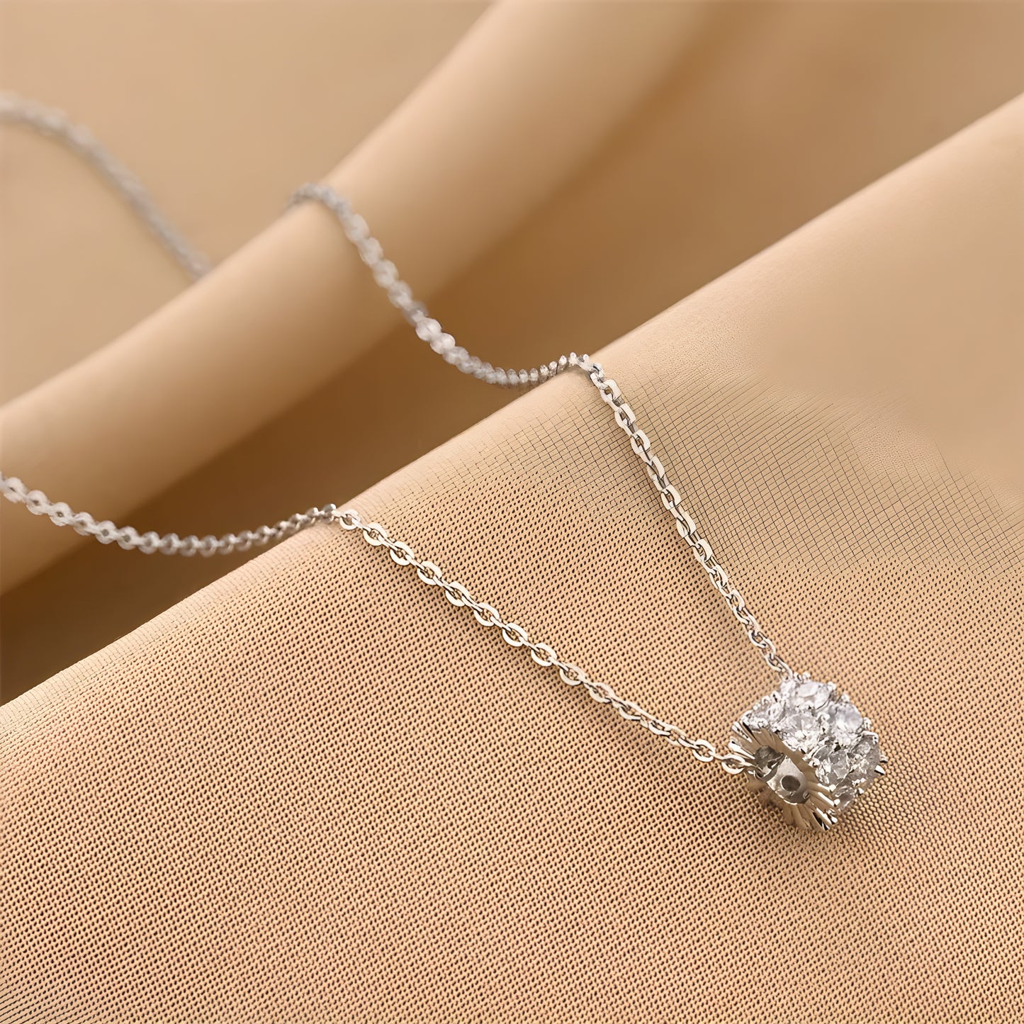 Collier "Bandola argent"