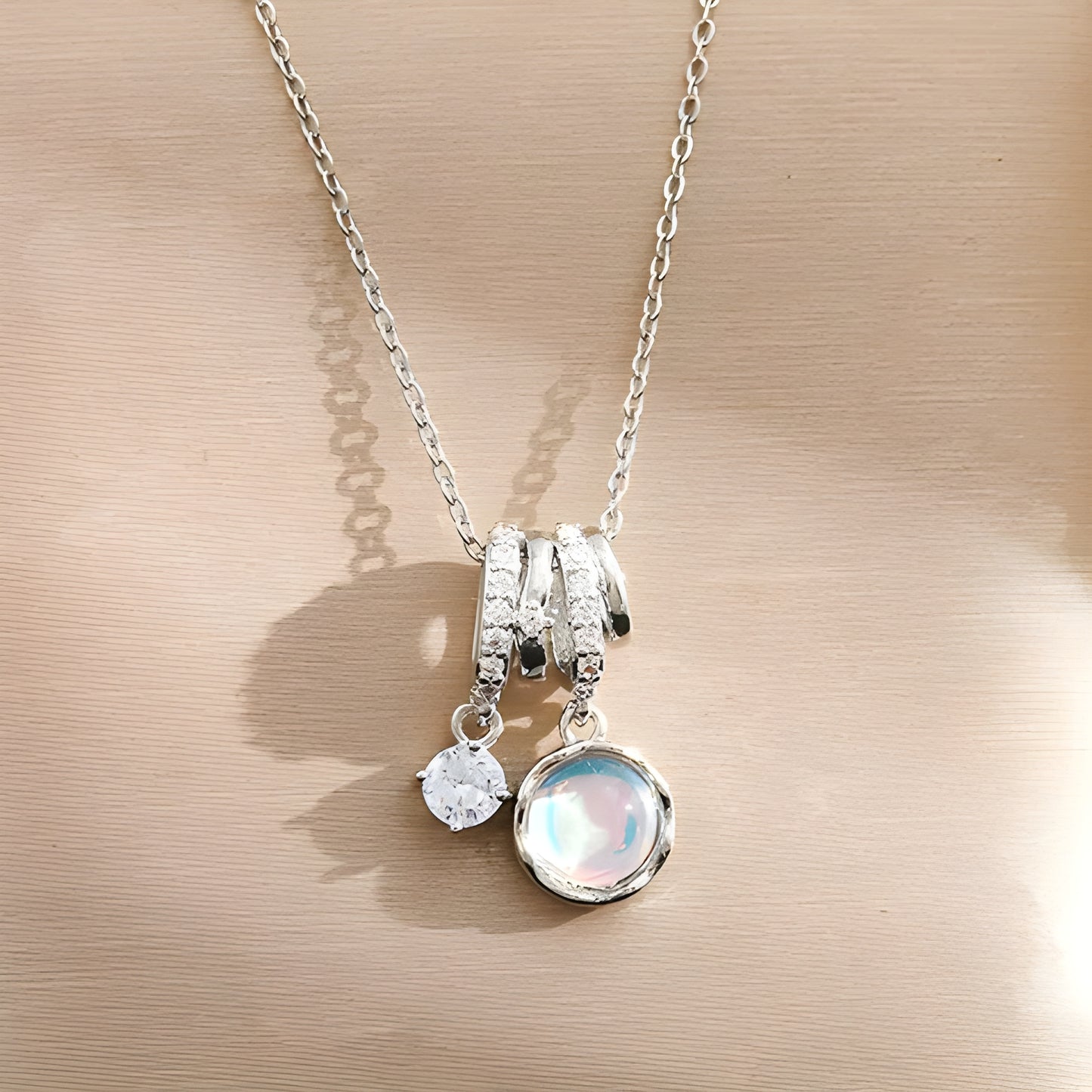 Collier "Bianka argent"