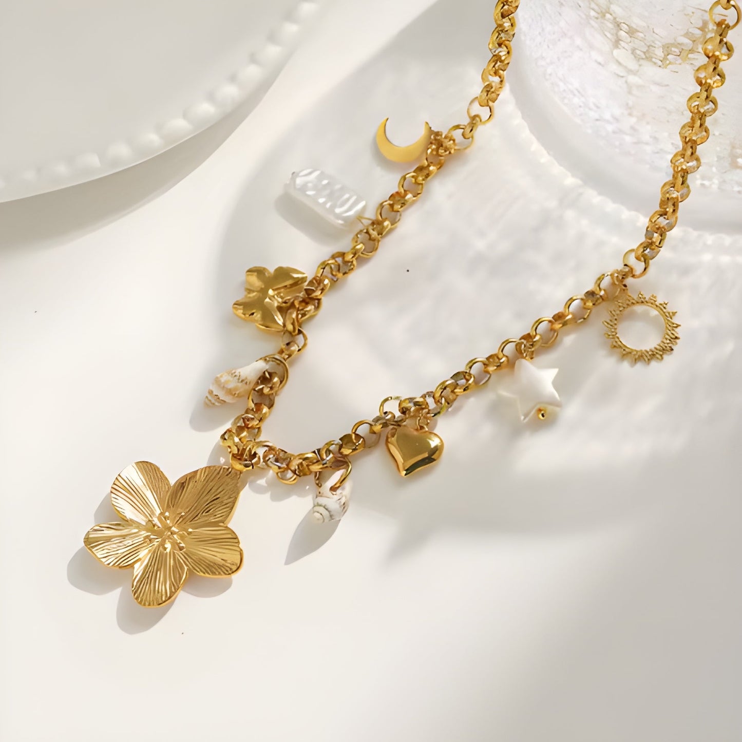 Collier "Rosa"