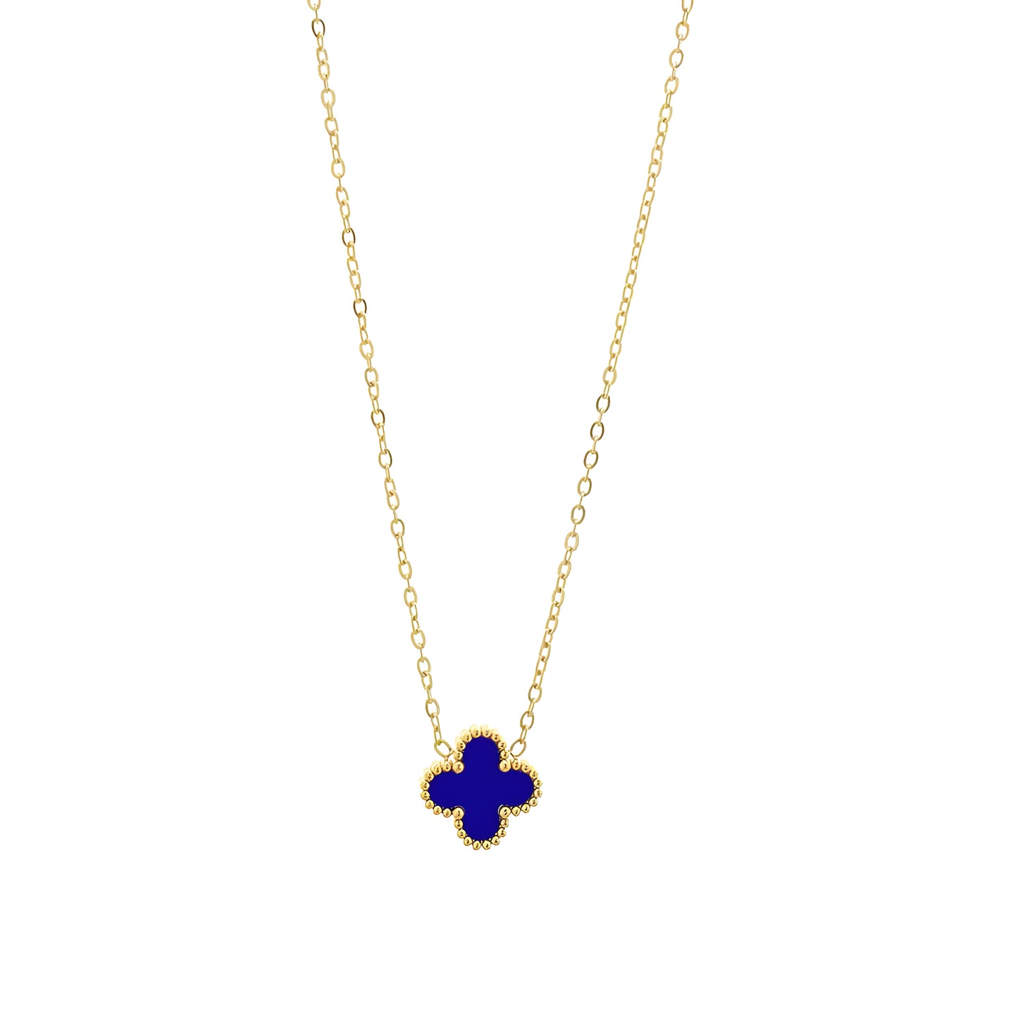 Collier "Lucky bleu"