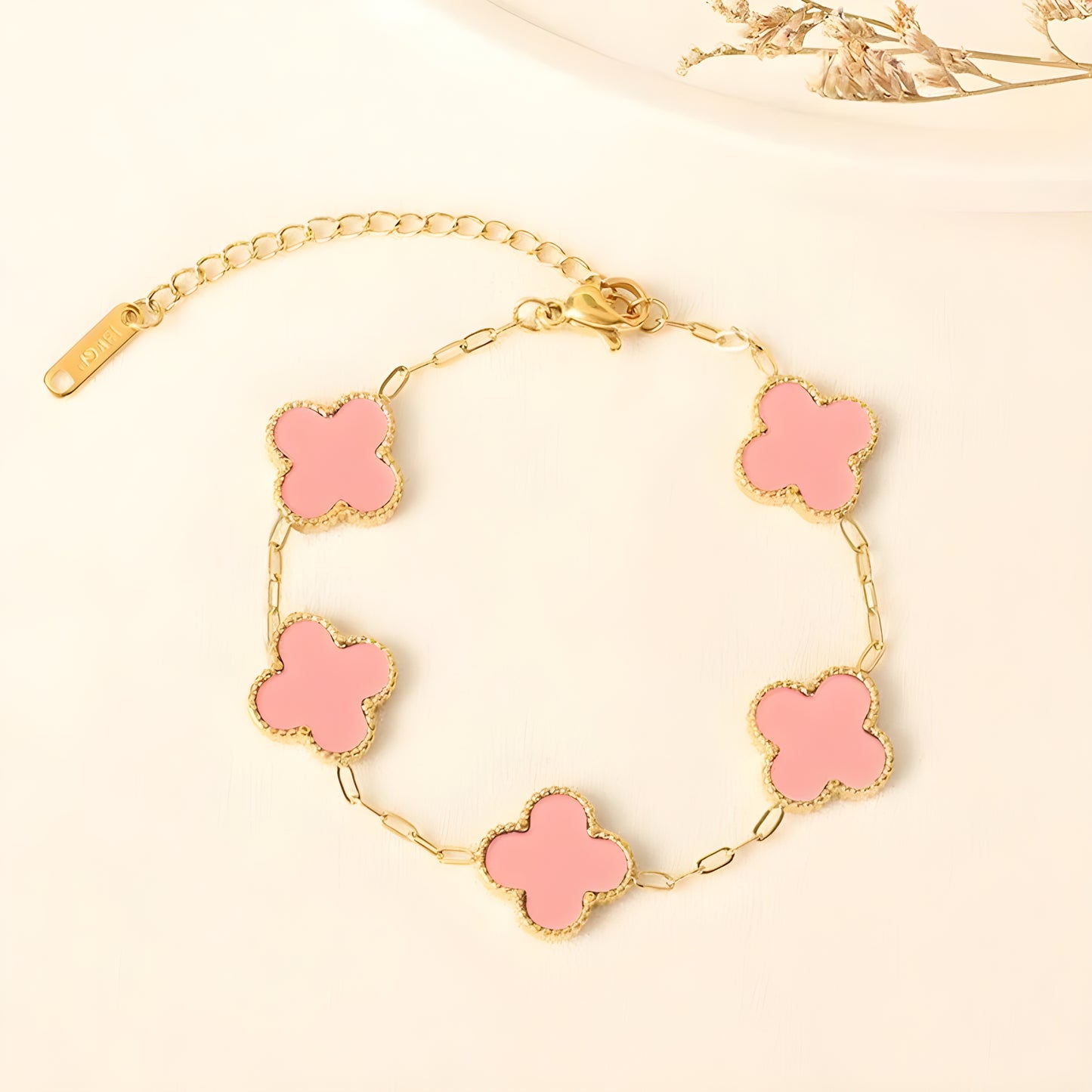 Bracelet "Pink Lucky"