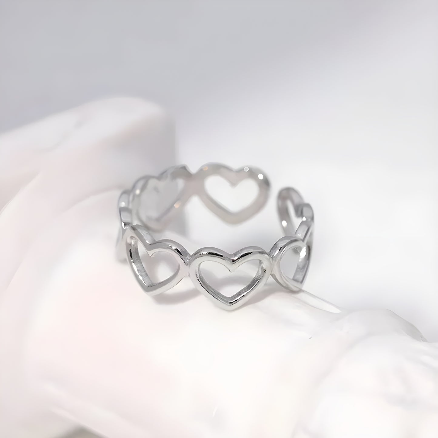 Bague "Fiera argent"