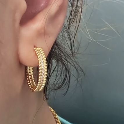 Boucles "Emma"
