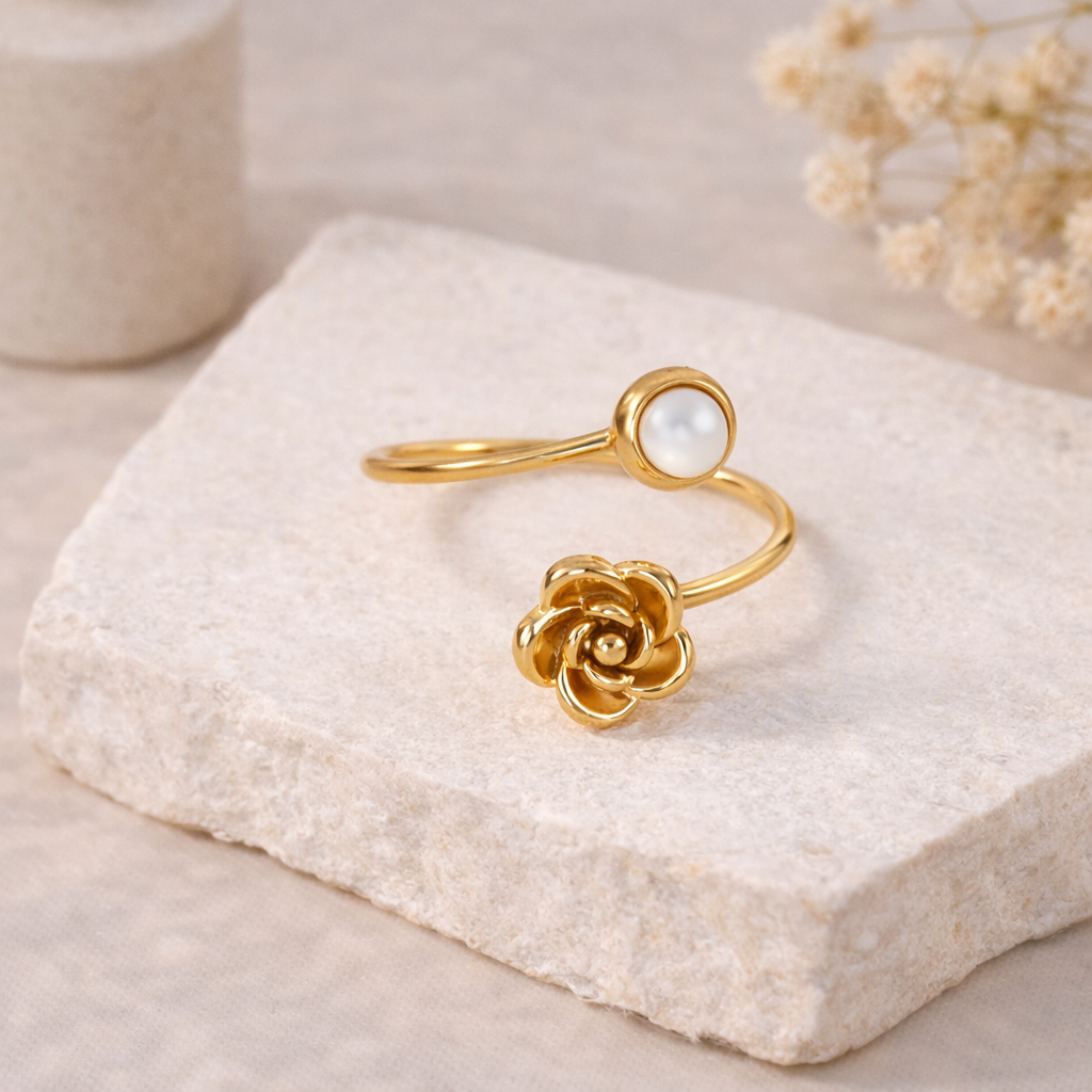 Bague "Lumière Florale"