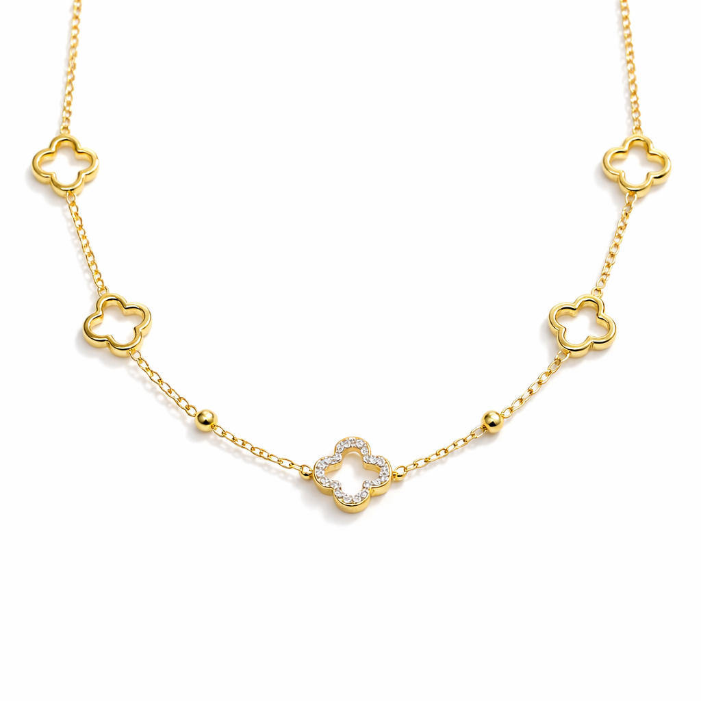 Collier "Trèfle Royal 1"