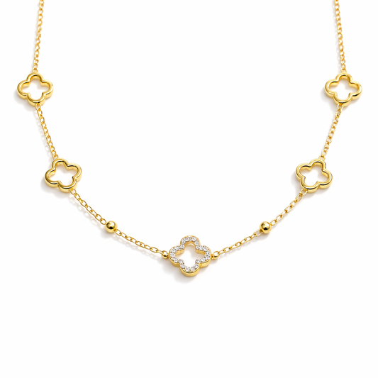 Collier "Trèfle Royal 1"
