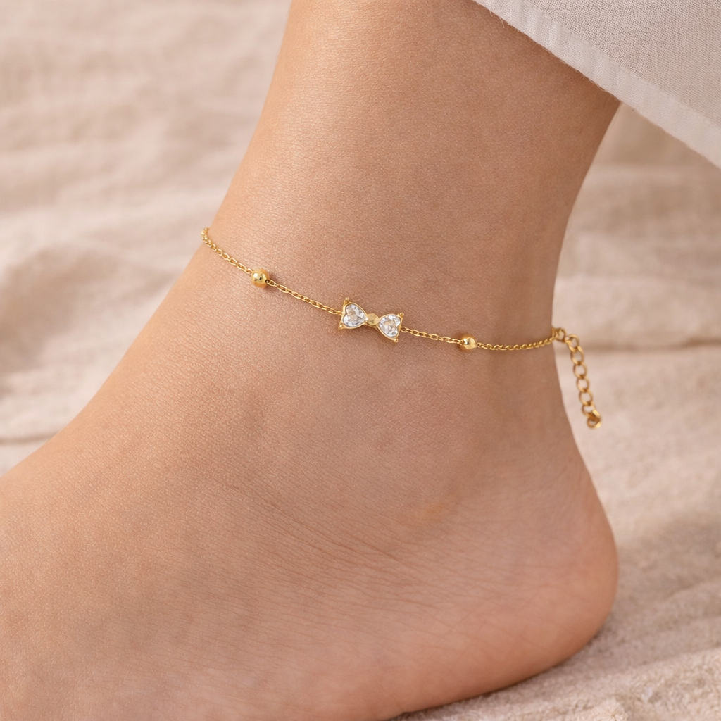 Bracelet de cheville "Noeud"