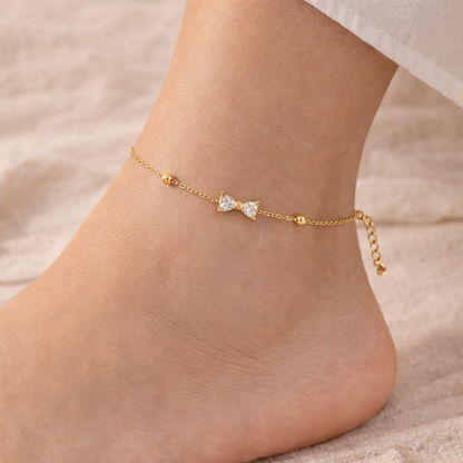 Bracelet de cheville "Noeud"