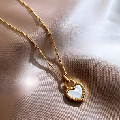 Collier "Double face"