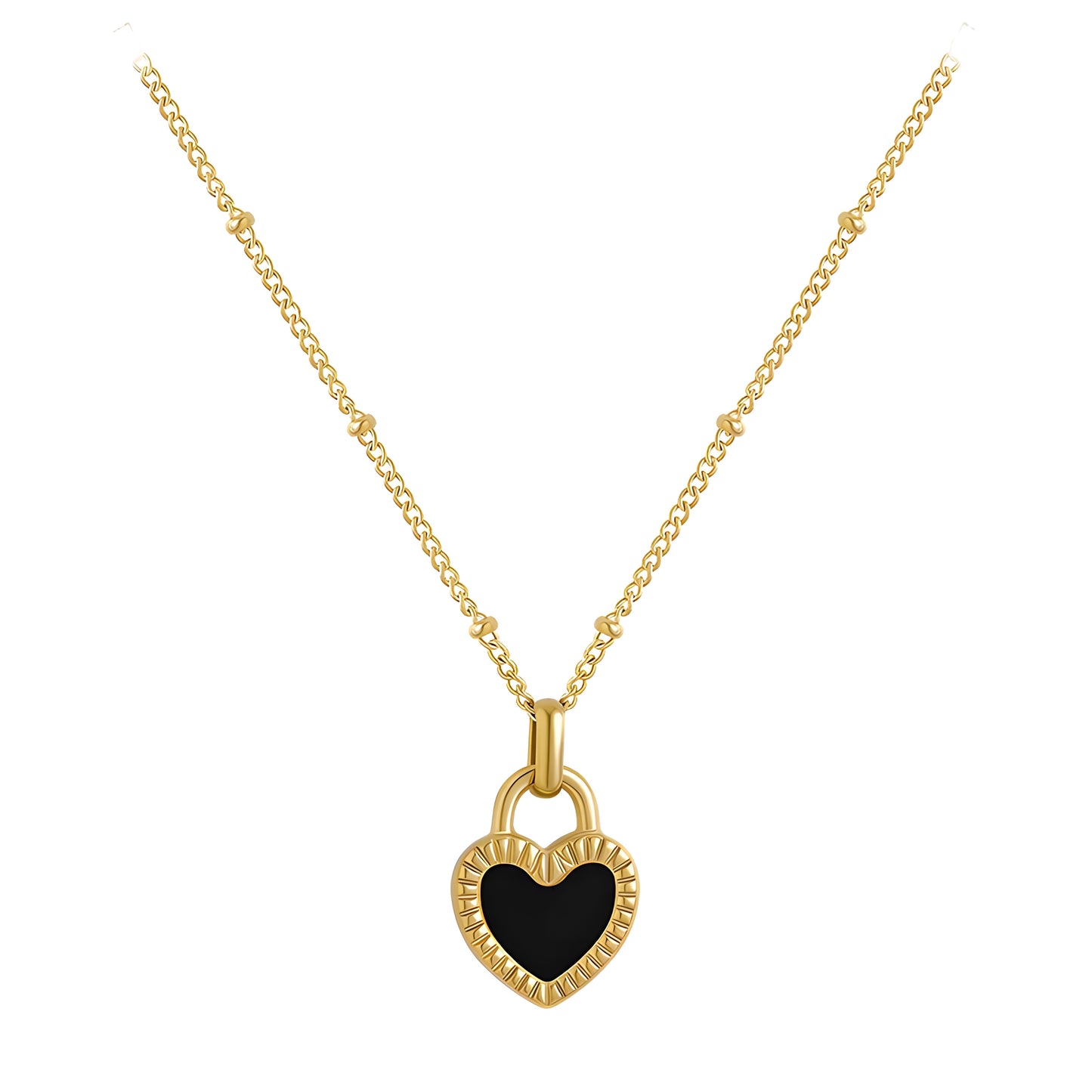 Collier "Double face"