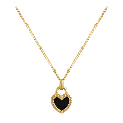 Collier "Double face"
