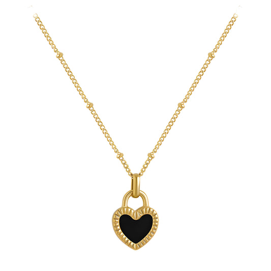 Collier "Double face"