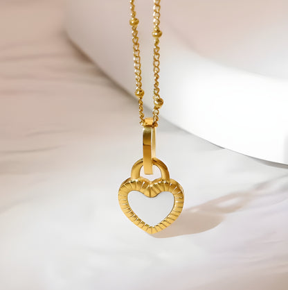 Collier "Double face"