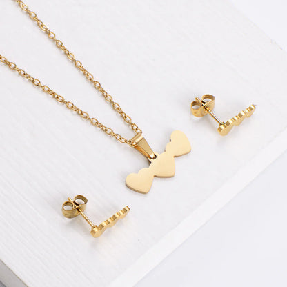 Collier / Boucles "Coeur"