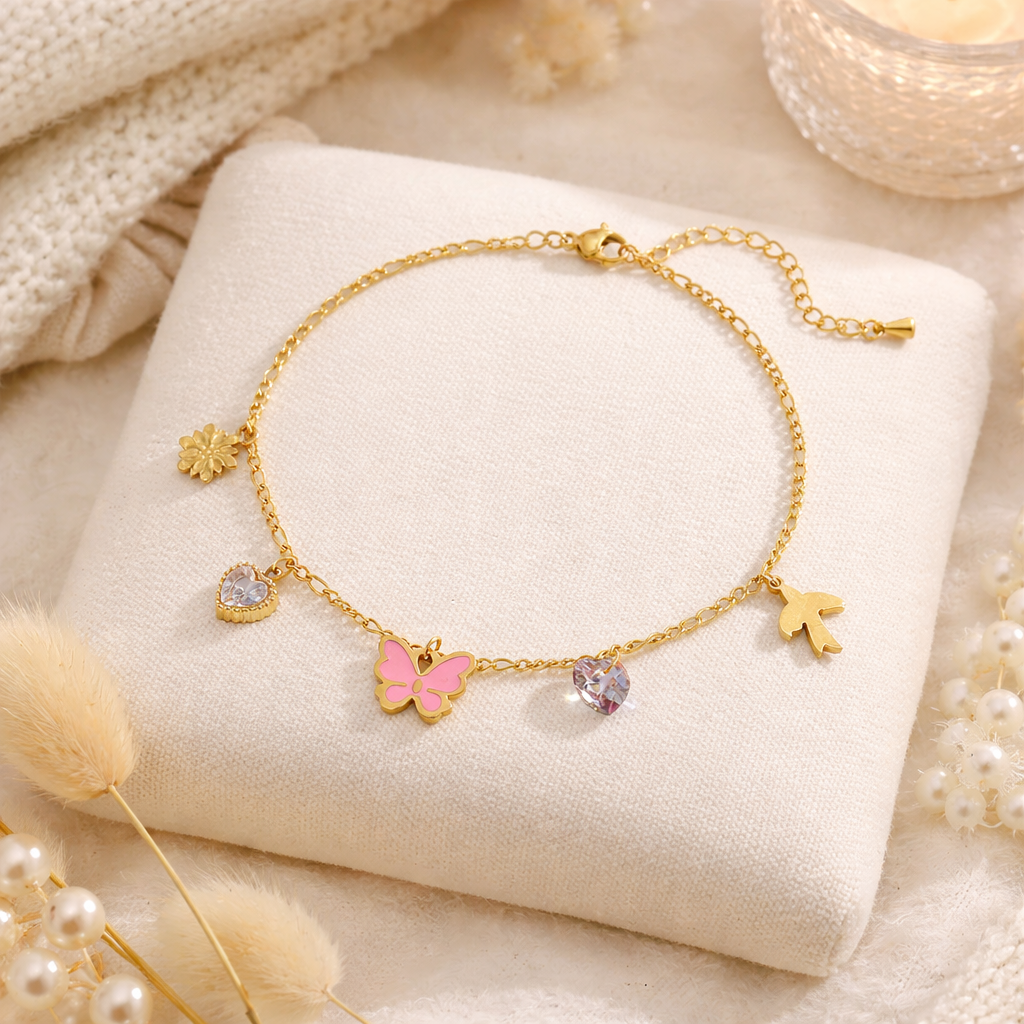 Bracelet de cheville "amora"