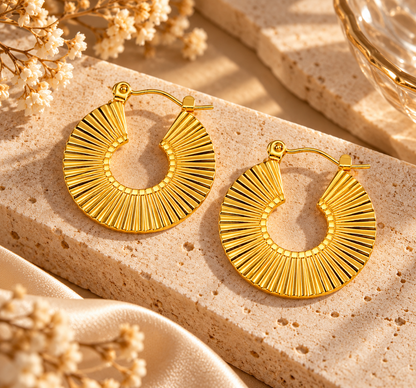 Boucles "Soleil"