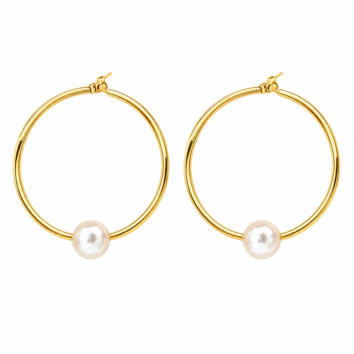 Boucles "Nacre"