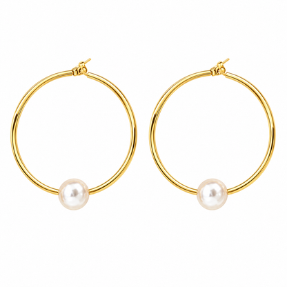 Boucles "Nacre"
