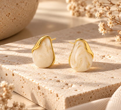 Boucles "Vanille"