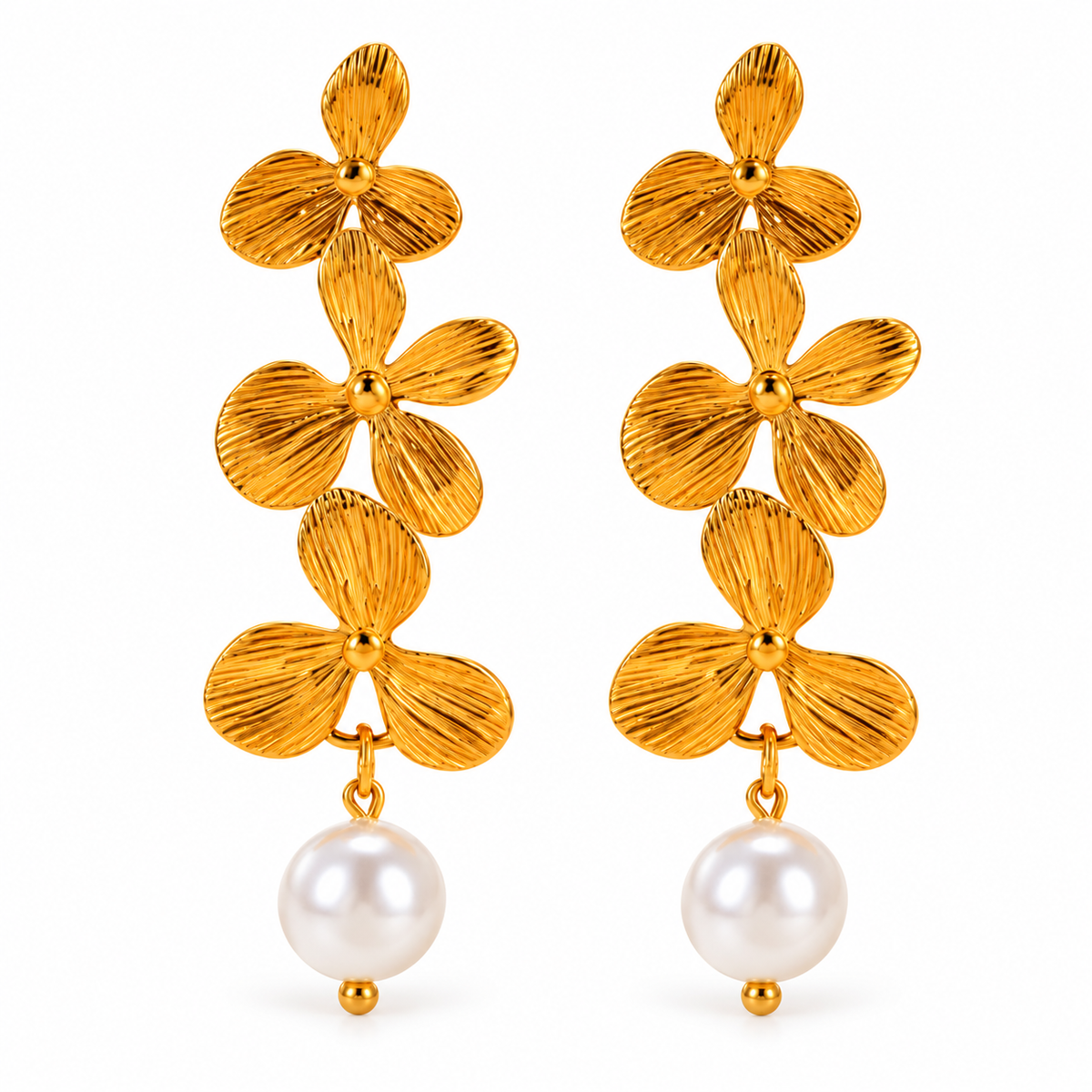Boucles "Orchidée"