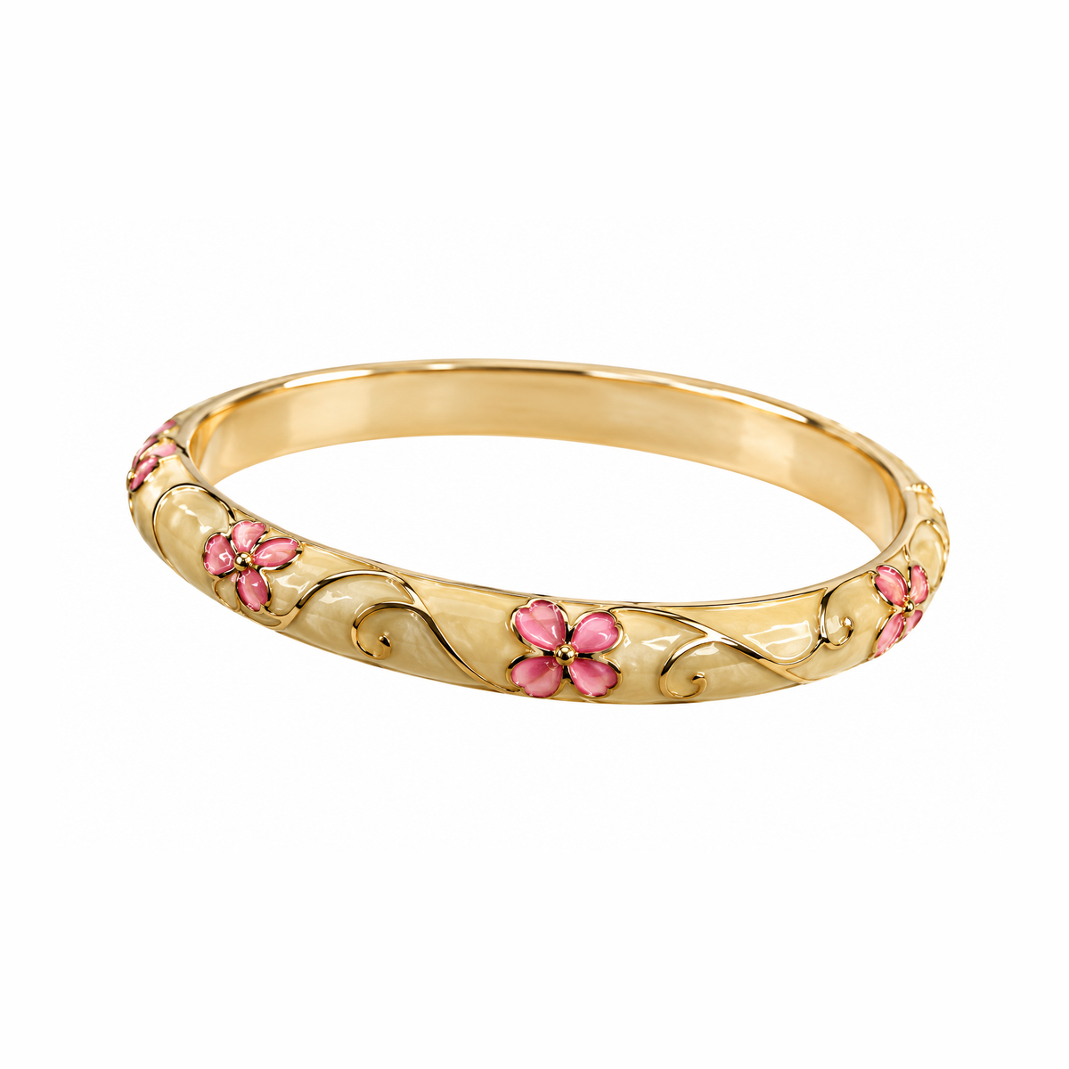 Bracelet "Capucine ivoire"