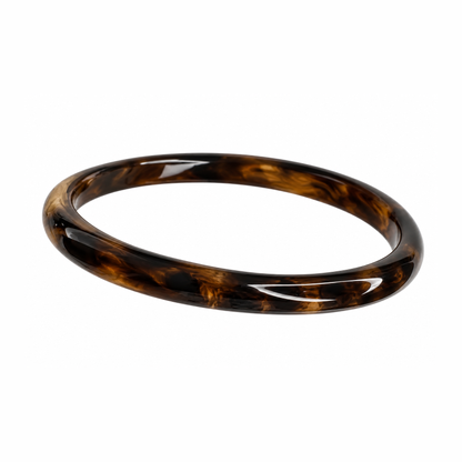 Bracelet "Olive chocolat"