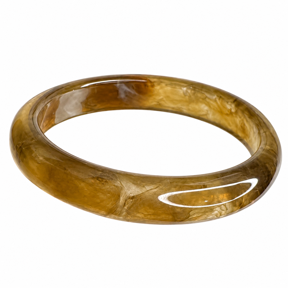 Bracelet "Olive miel"