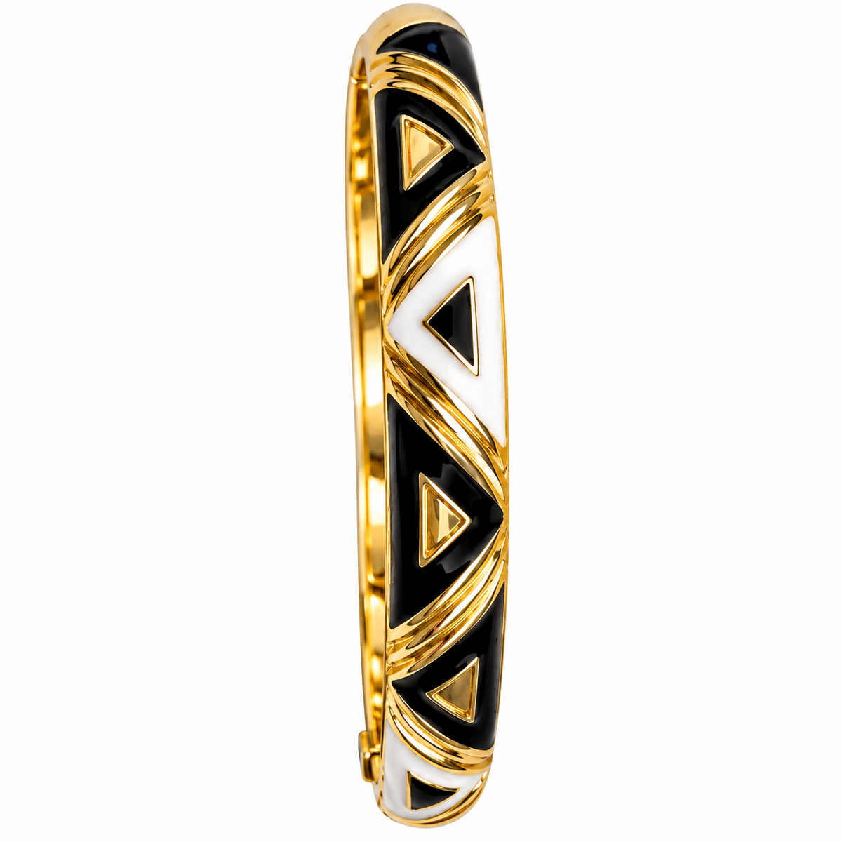 Bracelet "Totem noir et blanc"