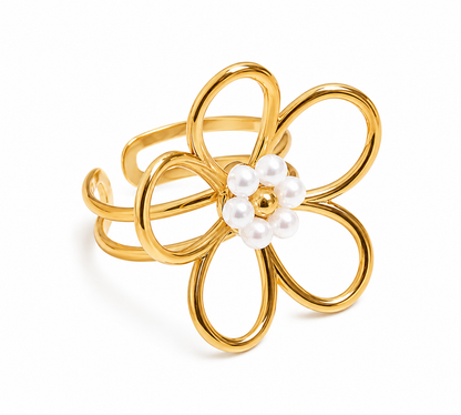 Bague "Vanille"