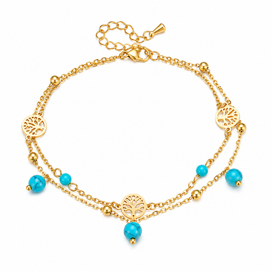 Bracelet de cheville "Esther"