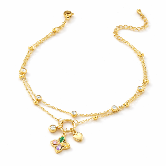 Bracelet de cheville "Ecloria"