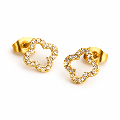 Boucles "Trèfle Royal"
