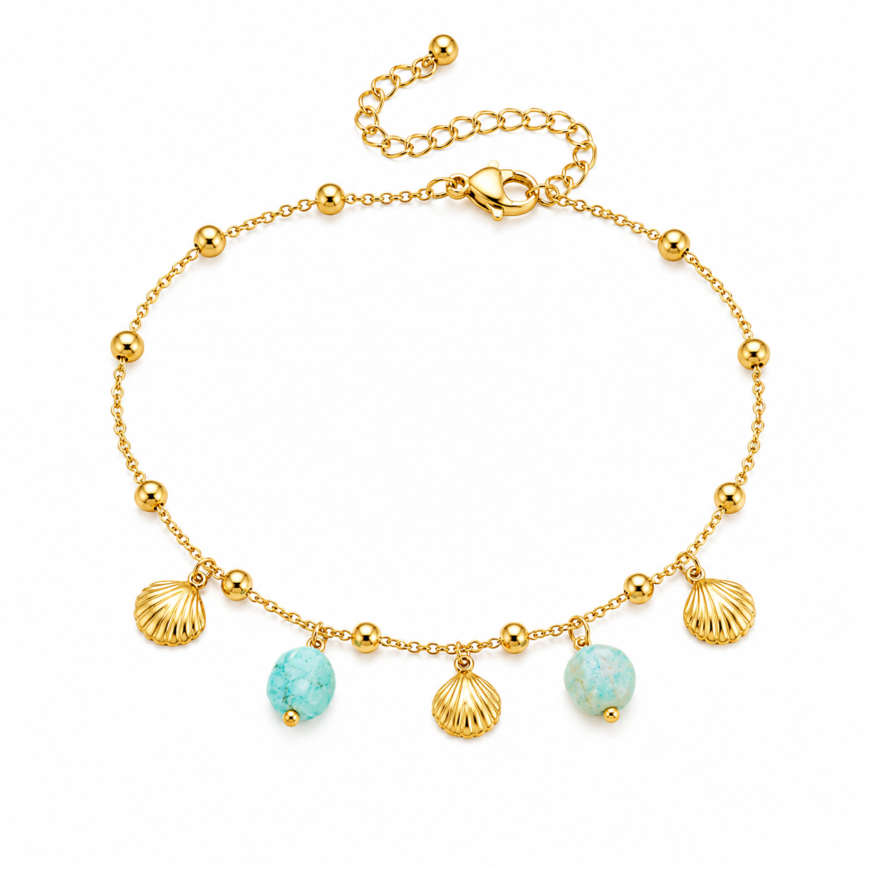 Bracelet de cheville "Océan 1"