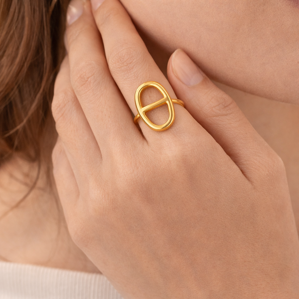 Bague "Maille"