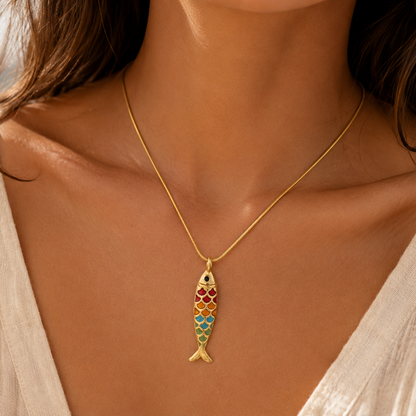 Collier "Poisson"