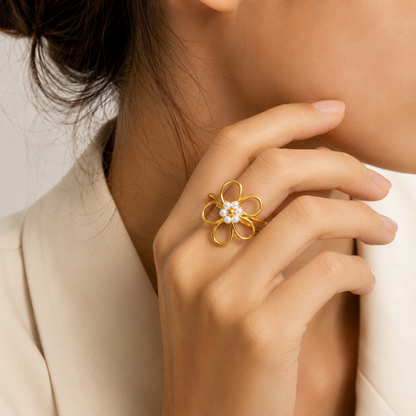 Bague "Vanille"