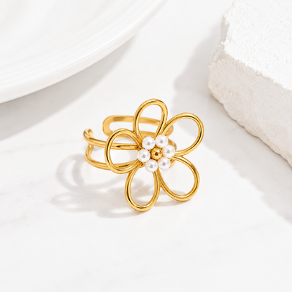 Bague "Vanille"