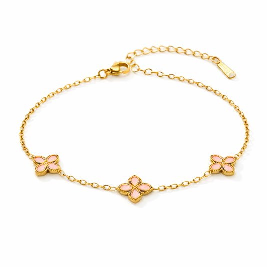 Bracelet "Alaba rose"