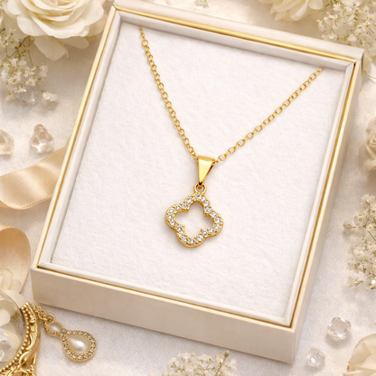 Collier "Trèfle Royal"